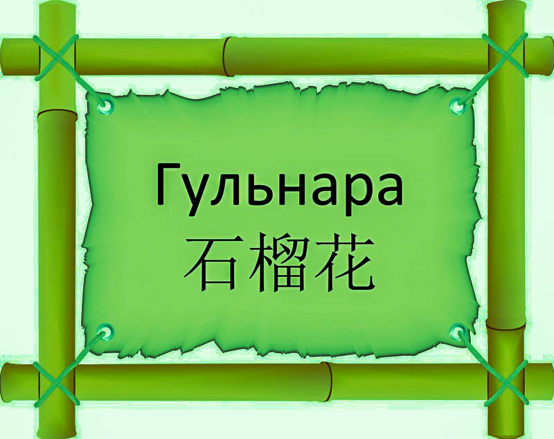 Имя Гульнара по китайски 石榴花 транслитом Shíliuhuāонлайн узнать FreeHSK Имя Гульнара по китайски 石榴花 транслитом Shíliuhuāонлайн узнать FreeHSK