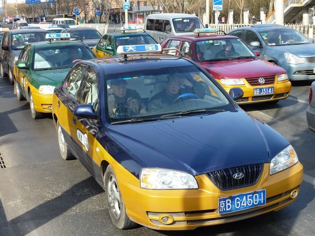 Такси в Китае
